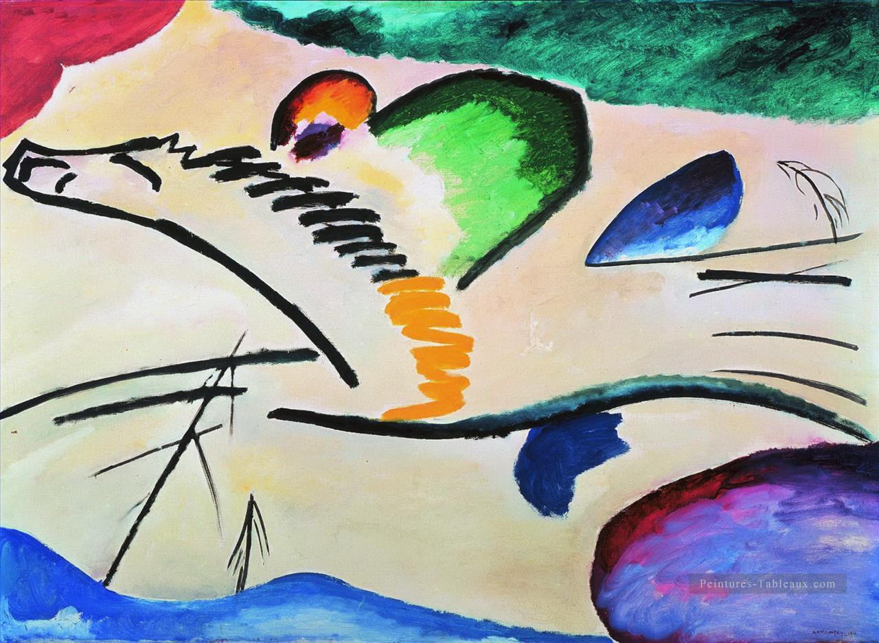Lyrically Wassily Kandinsky Peintures à l'huile